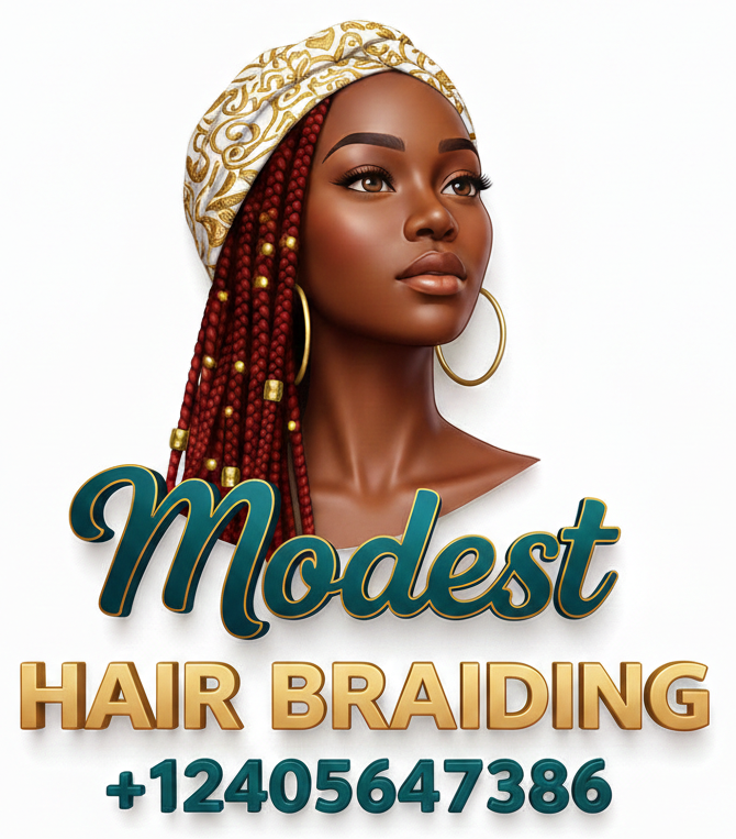 Modest Hair Braiding